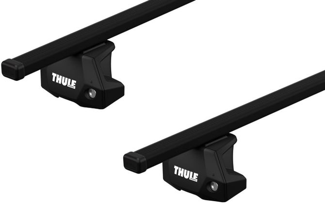 Багажник в Т-профиль Thule Squarebar Evo для Volkswagen Transporter (T5) 2003-2015 / (T6) 2015-2024 670:500 - Фото