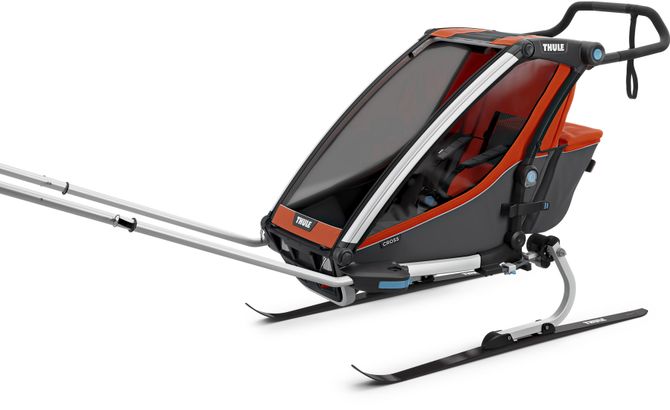 Bike trailer Thule Chariot Cross Single (Roarange-Dark Shadow) 10202012 670:500 - Фото 9