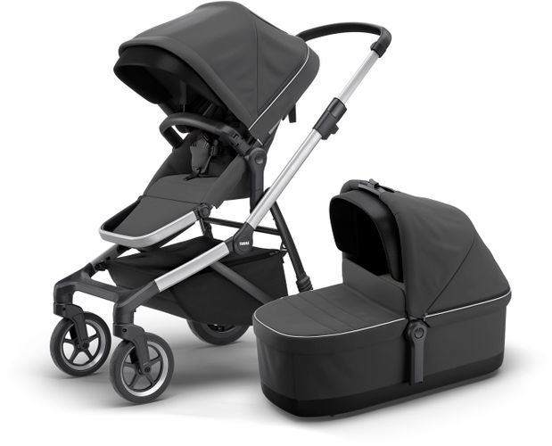 Дитяча коляска з люлькою Thule Sleek (Shadow Grey) 11000008 670:500 - Фото
