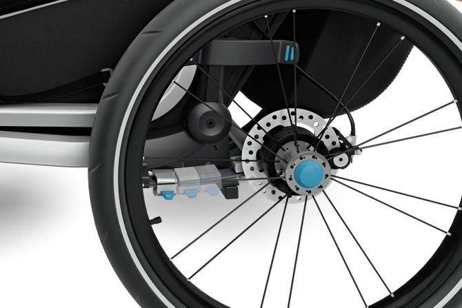 Дитяча коляска Thule Chariot Sport Double (Black) 10201012 670:500 - Фото 10