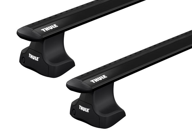 Naked roof rack Thule Wingbar Evo Rapid Black for Ford Mondeo (mkV)(wagon) 2014→ 670:500 - Фото