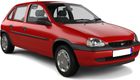 B 5-doors Hatchback from 1993 to 2000 fixed points