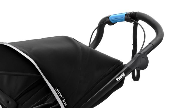 Baby stroller with bassinet Thule Urban Glide 2 (Black on Black) 670:500 - Фото 10