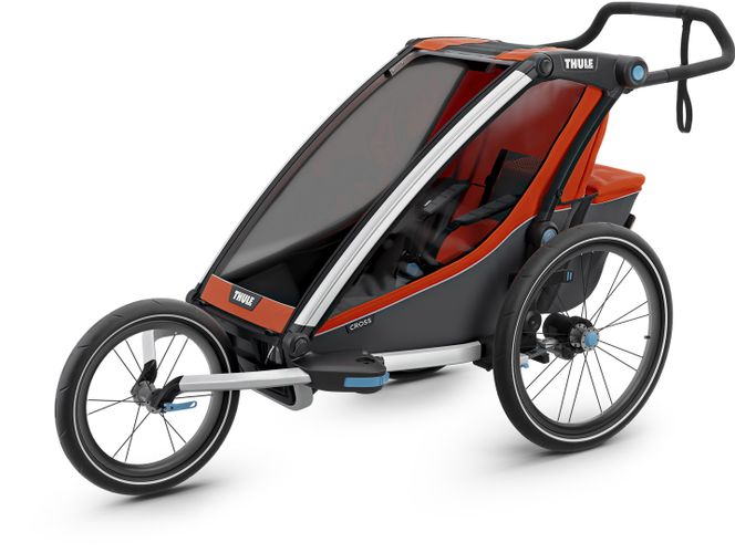 Bike trailer Thule Chariot Cross Single (Roarange-Dark Shadow) 10202012 670:500 - Фото 8