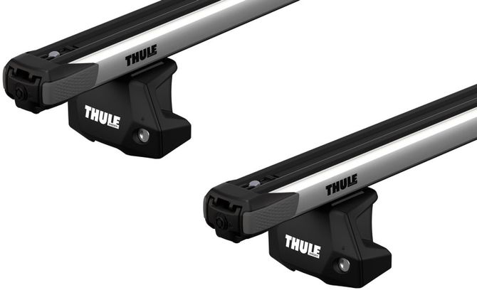 Багажник в штатные места Thule Slidebar Evo для Volkswagen Transporter (T5; T6) 2003→ 670:500 - Фото