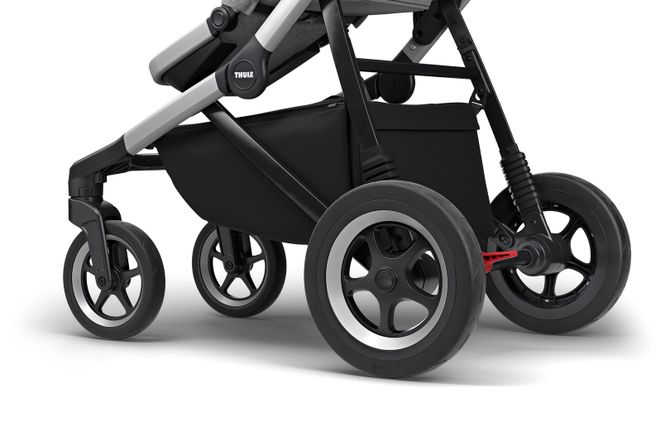 Детская коляска с люлькой Thule Sleek (Grey Melange) 670:500 - Фото 9