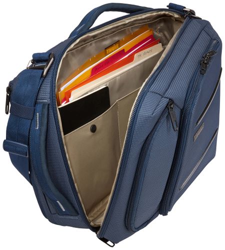 Рюкзак-Наплечная сумка Thule Crossover 2 Convertible Laptop Bag 15.6" (Dress Blue) 670:500 - Фото 8