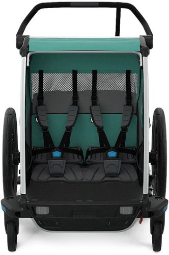 Дитяча коляска Thule Chariot Lite Double (Blue Grass-Black) 10203007 670:500 - Фото 4