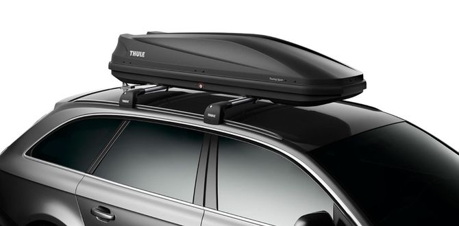 Roof box Thule Touring Sport (600) Antracite 670:500 - Фото 3