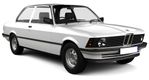 E21 2-doors Coupe from 1975 to 1981 rain gutters