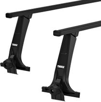 Rain gutters roof rack (28cm) Thule Squarebar Evo for Land Rover Defender (mkI) 1983-2015