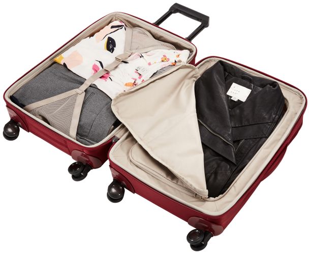 Валіза на колесах Thule Spira Carry-On Spinner with Shoes Bag (Rio Red) 670:500 - Фото 5
