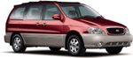  5-doors MPV from 1998 to 2005 raised rails