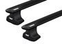 Naked roof rack Thule Wingbar Evo Rapid Black for Ford Mondeo (mkIV)(wagon) 2007-2014