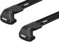 Fix point roof rack Thule Wingbar Edge Black for Mazda MX-30 (mkI) 2020→