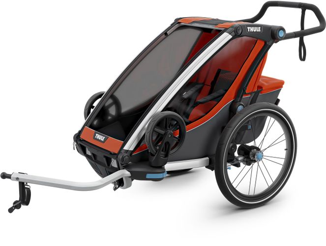 Bike trailer Thule Chariot Cross Single (Roarange-Dark Shadow) 10202012 670:500 - Фото
