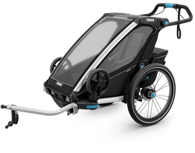 Дитяча коляска Thule Chariot Sport Single (Black) 670:500 - Фото