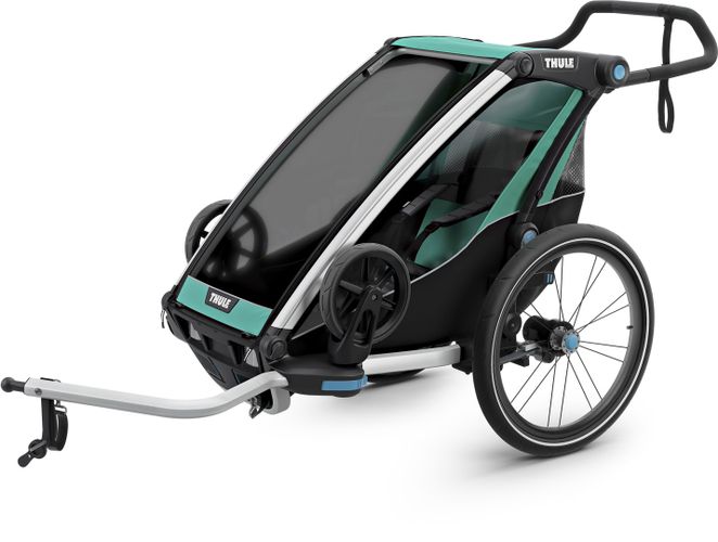 Детская коляска Thule Chariot Lite 1 (Blue Grass-Black) 670:500 - Фото