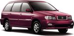  5-doors MPV from 1999 to 2002 raised rails