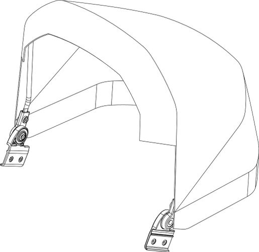 Sunshade (Grey Melange) 54546 (Urban Glide 2) 670:500 - Фото