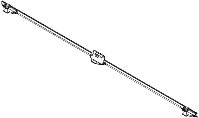 Locking rail (1720 mm) 13830 (Touring Alpine, Dynamic L, Flow) 670:500 - Фото