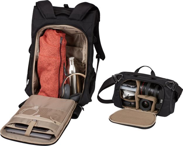 Рюкзак Thule Covert DSLR Rolltop Backpack 32L (Black) 670:500 - Фото 8