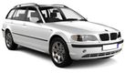 E46 Touring 5-doors Wagon from 2002 to 2006 raised rails
