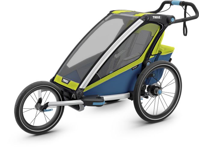 Дитяча коляска Thule Chariot Sport Single (Chartreuse-Mykonos) 670:500 - Фото 8