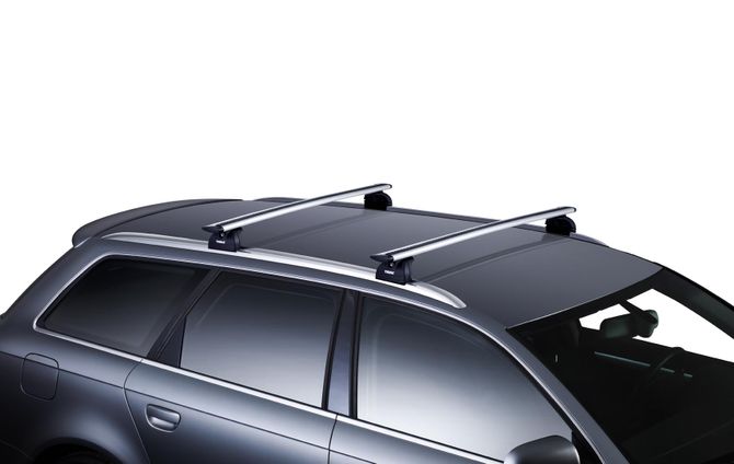 Flush rails roof rack Thule Wingbar Evo Rapid for Volkswagen Passat (B8)(wagon) 2015→ 670:500 - Фото 2