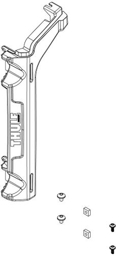 Заглушка боковушка левая 52906 (VeloSpace XT 938) 670:500 - Фото