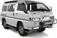  4-doors MPV from 1986 to 1999 rain gutters