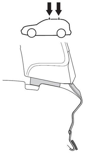 Fit Kit Thule 1745 for Chevrolet Silverado; GMC Sierra (mkIII) 2014-2018 670:500 - Фото 2