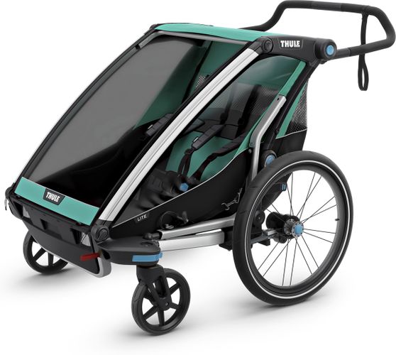 Детская коляска Thule Chariot Lite 2 (Blue Grass-Black) 670:500 - Фото 3
