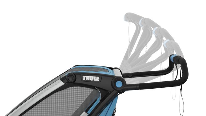 Детская коляска Thule Chariot Sport Double (Blue-Black) 10201003 670:500 - Фото 13