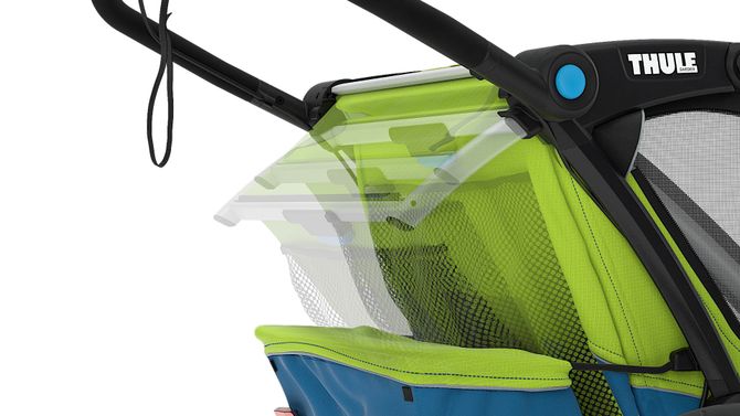 Дитяча коляска Thule Chariot Sport Single (Chartreuse-Mykonos) 10201014 670:500 - Фото 13
