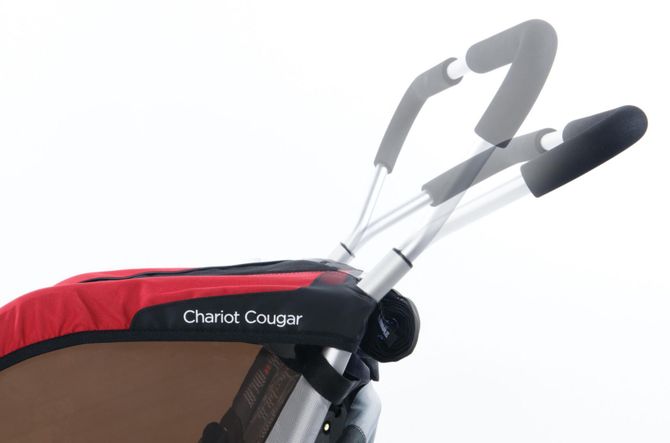 Детская коляска Thule Chariot Cougar 2 (Red) 670:500 - Фото 7