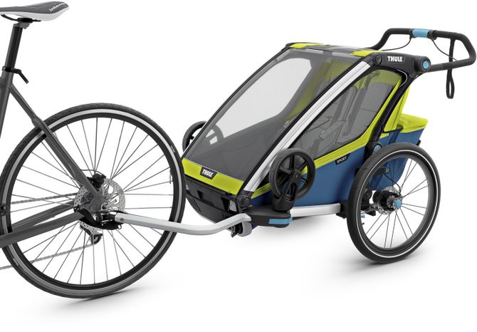 Дитяча коляска Thule Chariot Sport 2 (Chartreuse-Mykonos) 10201016 670:500 - Фото 2