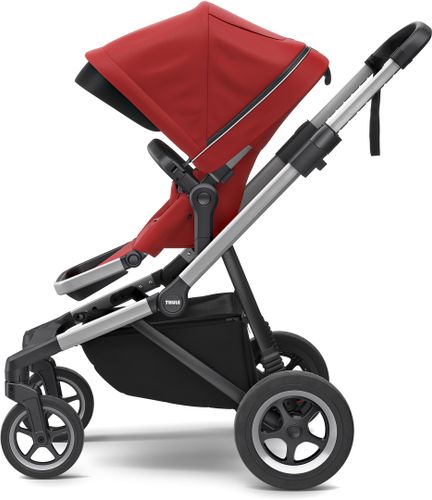 Stroller with bassinet Thule Sleek (Energy Red) 670:500 - Фото 2