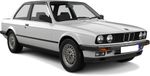 E30 Coupe 2-doors Coupe from 1982 to 1991 rain gutters