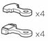 Пружинки цанг резиновые 54185 (EasyFold XT, VeloCompact, VeloSpace, Onto)