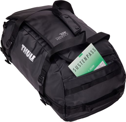 Спортивна сумка Thule Chasm Duffel 40L (Black) 670:500 - Фото 8