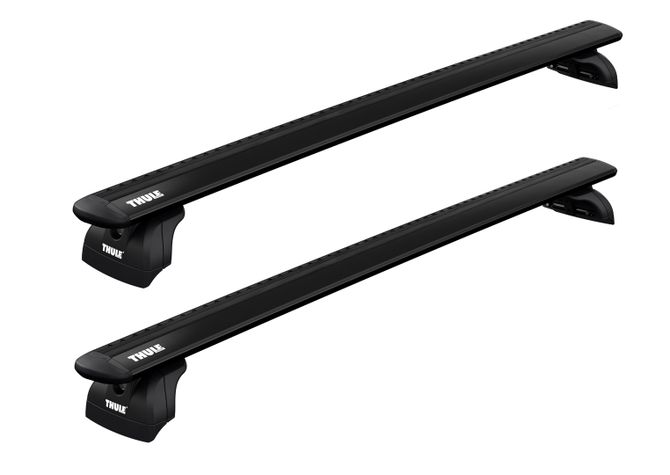 Flush rails roof rack Thule Wingbar Evo Rapid Black for BMW 2/3-series (F31; F45; F46) 2012→ 670:500 - Фото 3