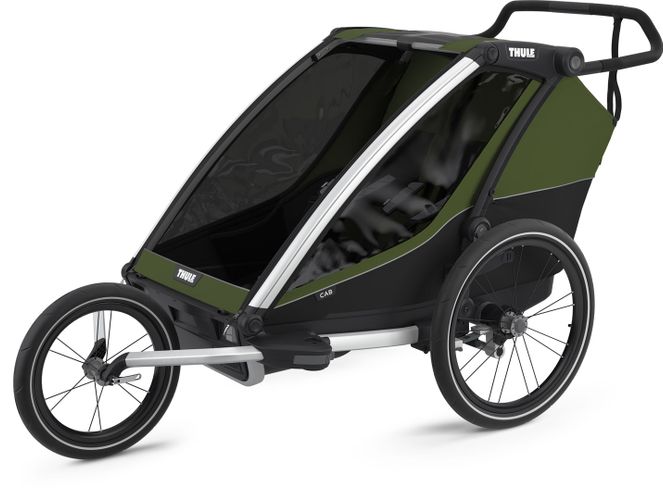 Детская коляска Thule Chariot Cab 2 (Cypress Green) 670:500 - Фото 7