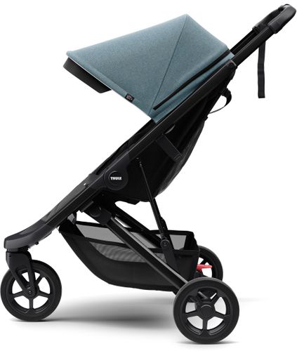 Дитяча коляска Thule Spring (Black / Teal Melange) 670:500 - Фото 2