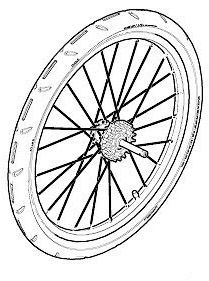 Wheel asssembly right 54785 (Courier) 670:500 - Фото