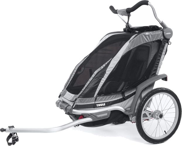 Детская коляска Thule Chariot Chinook 1 (Charcoal) 670:500 - Фото 2