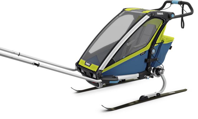 Bike trailer Thule Chariot Sport Single (Chartreuse-Mykonos) 10201002 670:500 - Фото 7