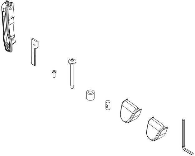 Комплект для сборки 54680 (VeloSpace XT 939) 670:500 - Фото