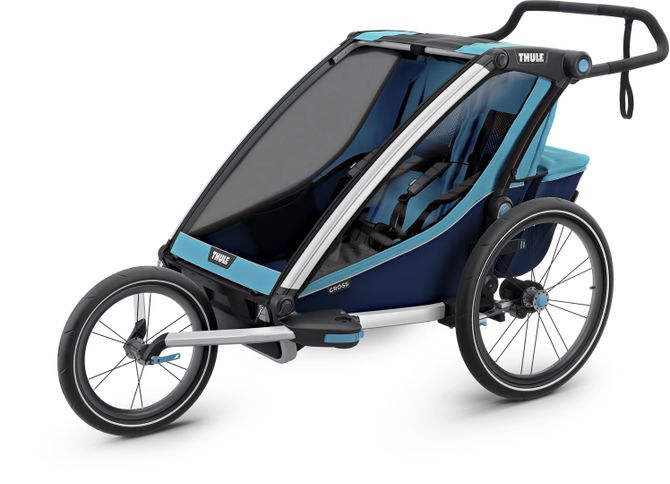 Детская коляска Thule Chariot Cross Double (Blue-Poseidon) 10202003 670:500 - Фото 6