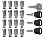 Set of locks (16pcs) Thule One-Key System 4516